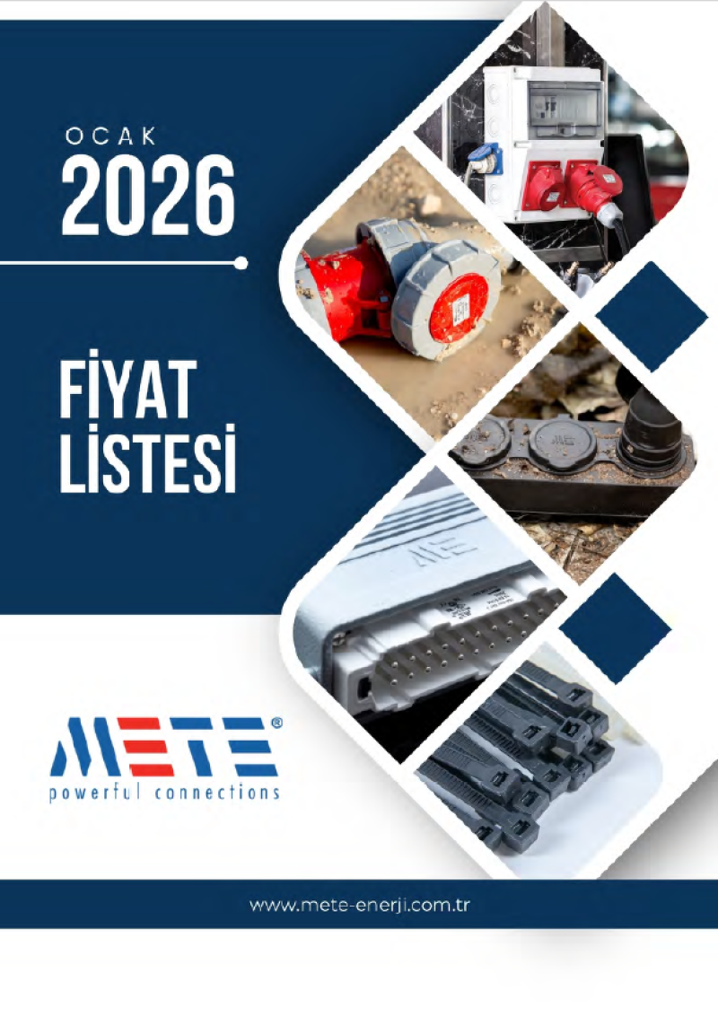 METE OCAK 2026 FİYAT LİSTESİ