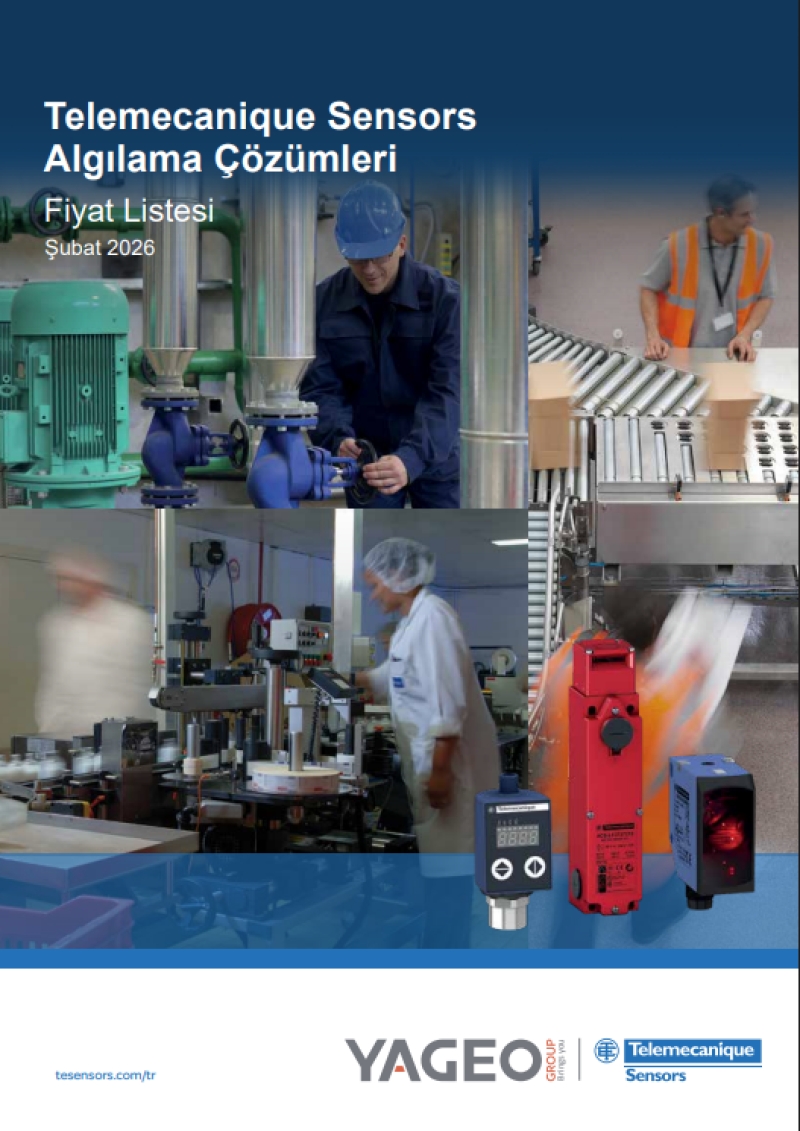 TELEMECANIQUE SENSORS ŞUBAT 2026 FİYAT LİSTESİ
