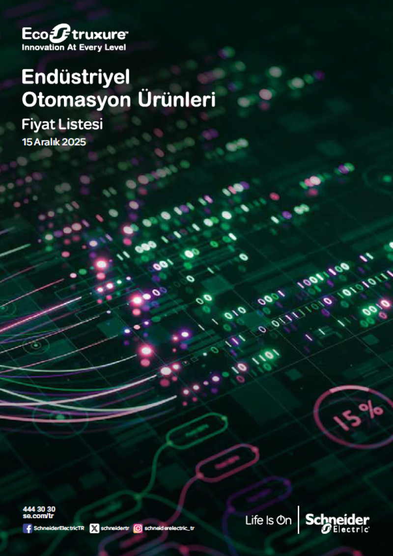 SCHNIDER ENDÜSTRİTEL OTOMASYON ARALIK 2025 FİYAT LİSTESİ